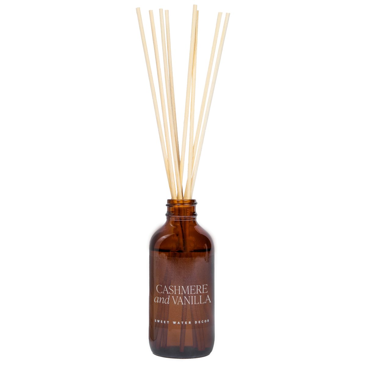 Sweet Water Decor Cashmere and Vanilla Amber Reed Diffuser - lily & onyx