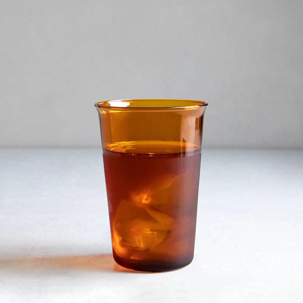 KINTO USA Cast Amber Glass, 15oz - lily & onyx