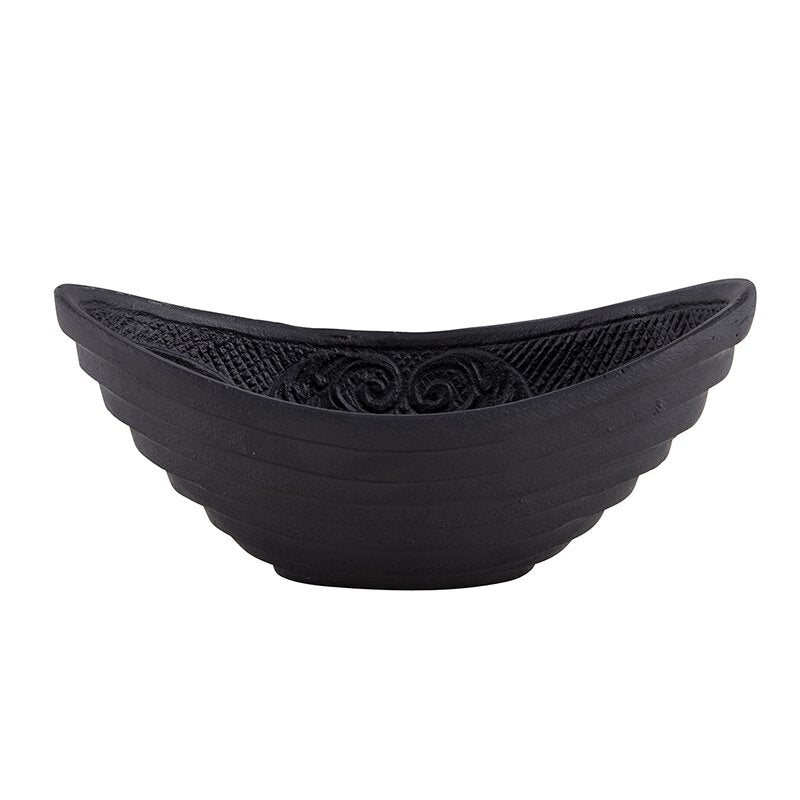 47th & Main Cast Iron Oval Bowl, Set of 2 - lily & onyx