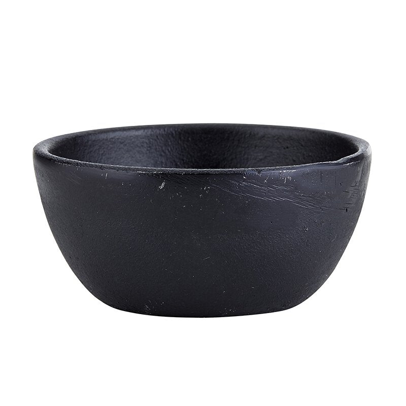47th & Main Cast Iron Round Serving Bowl, Set of 2 - lily & onyx