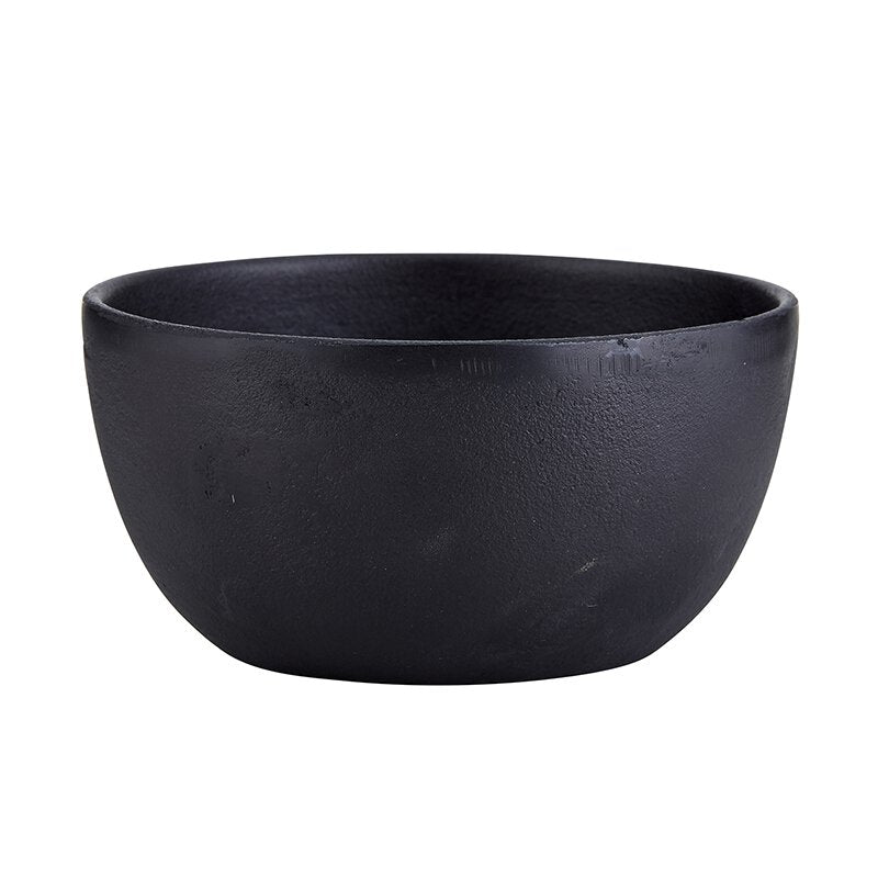 47th & Main Cast Iron Round Serving Bowl, Set of 2 - lily & onyx