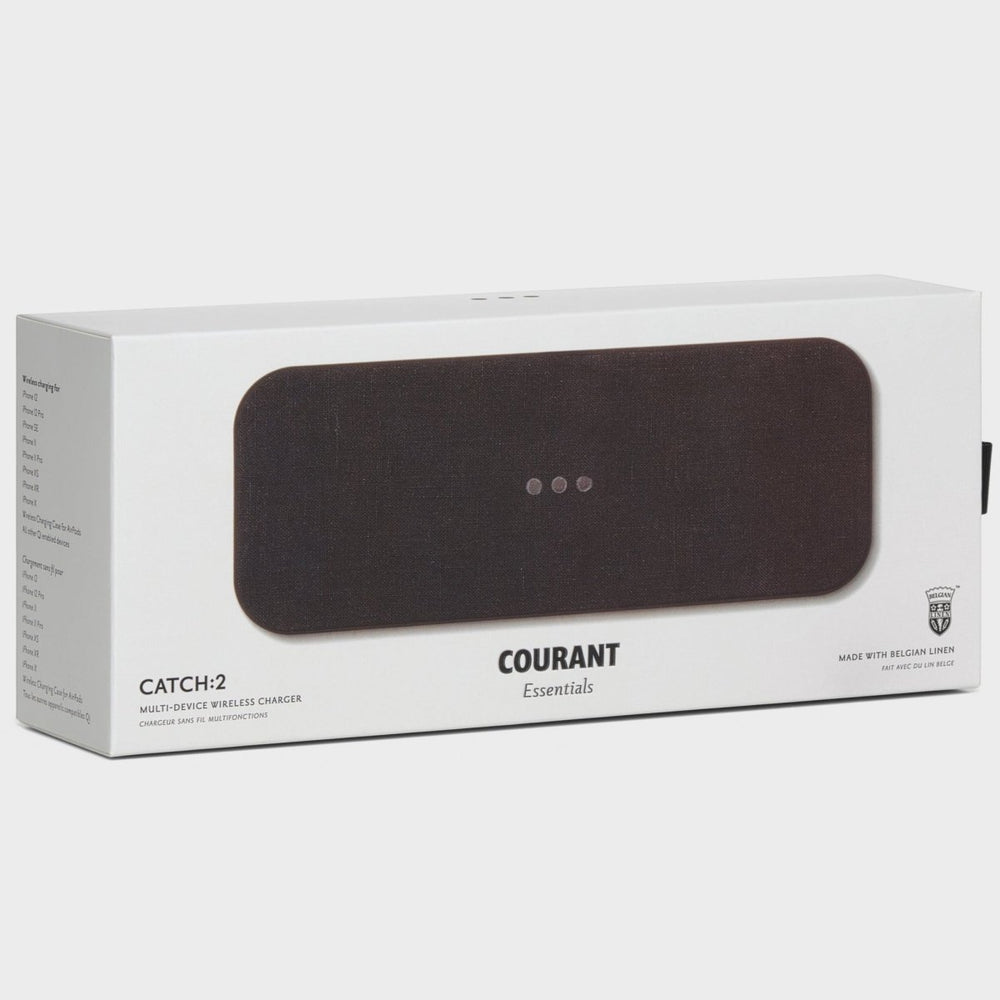 
                      
                        Courant Catch: 2 Essentials Multi Device Wireless Charger in Belgian Linen - lily & onyx
                      
                    