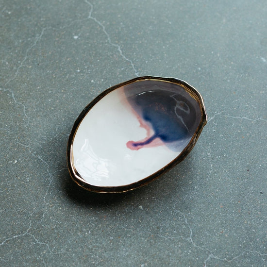 Load image into Gallery viewer, Karacotta Ceramics Ceramic Abalone Smudge Dish - lily &amp;amp; onyx

