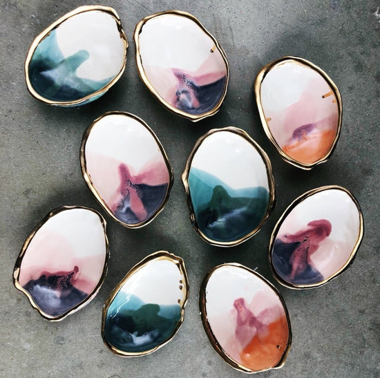 Karacotta Ceramics Ceramic Abalone Smudge Dish - lily & onyx