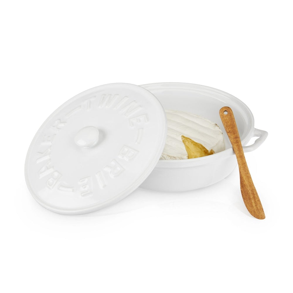 
                      
                        Twine Ceramic Brie Baker & Acacia Wood Spreader Set - lily & onyx
                      
                    