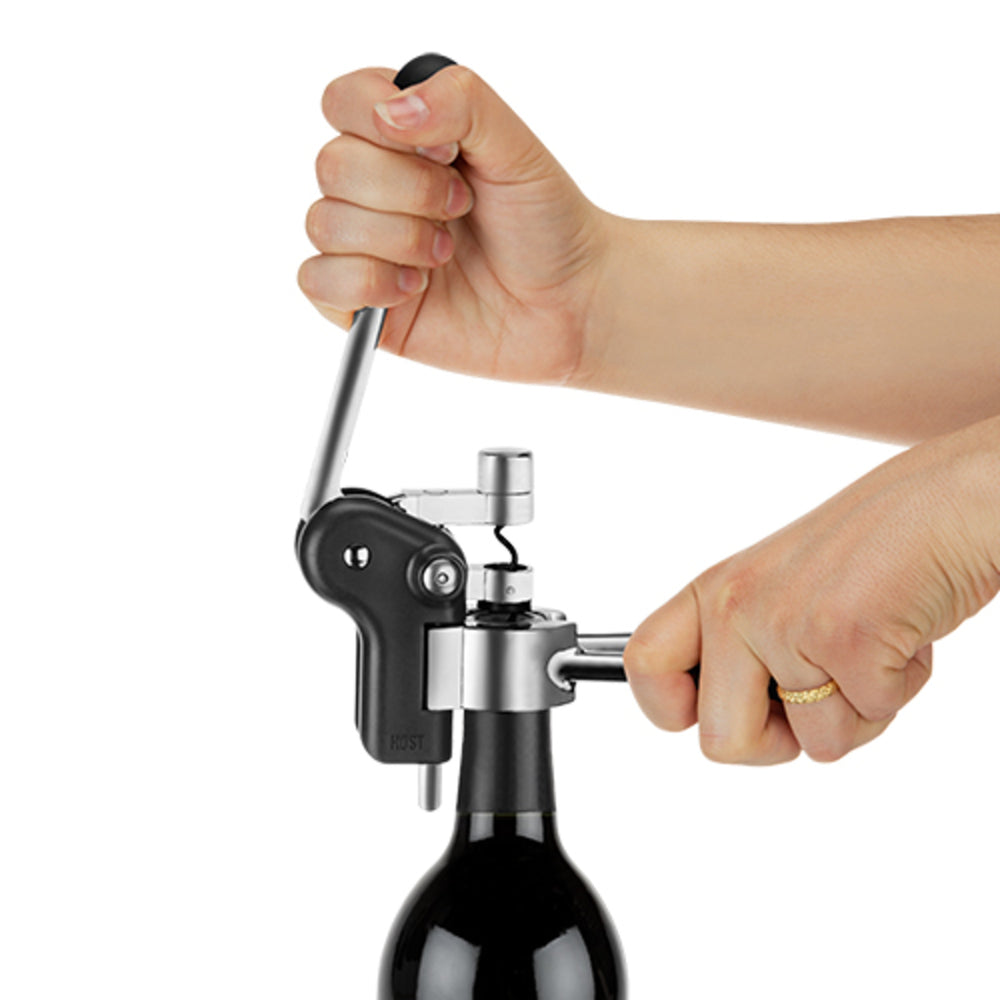 
                      
                        HOST Lever Corkscrew & Foil Cutter Set - lily & onyx
                      
                    