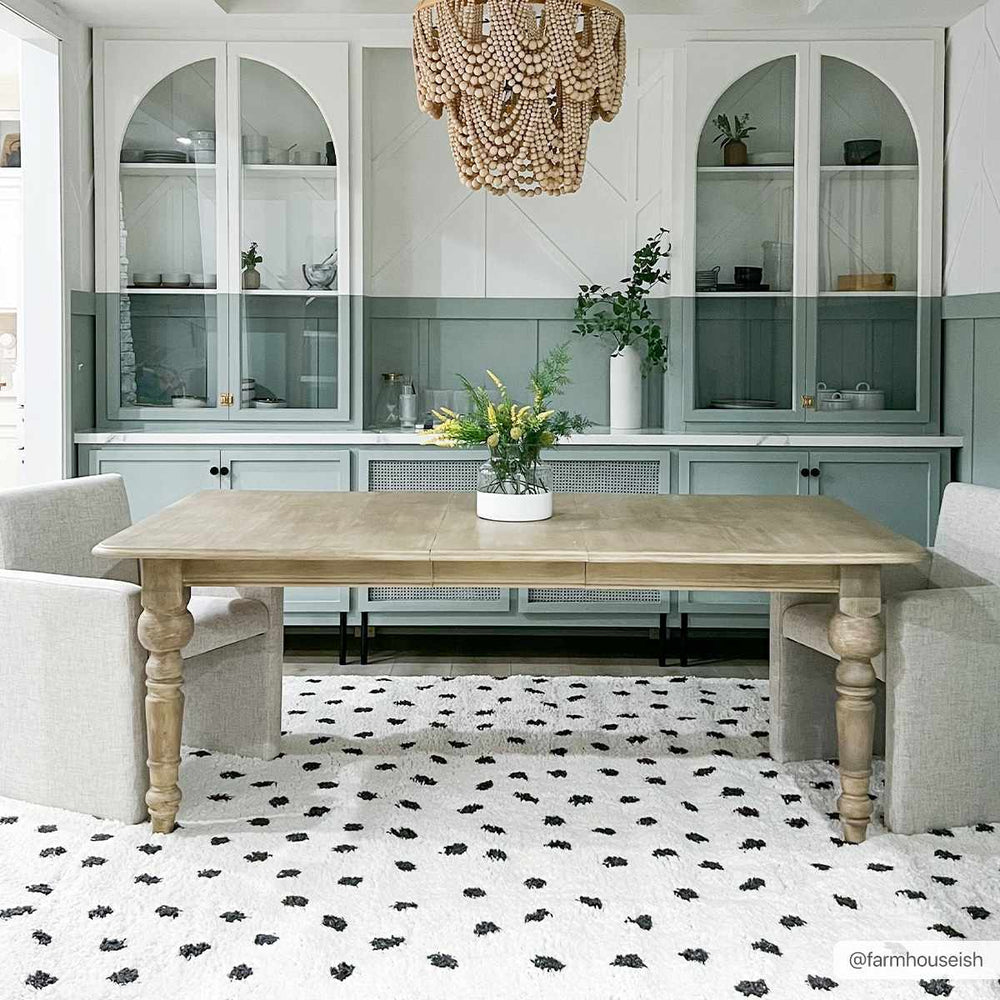 
                      
                        Hauteloom Chaia Dotted Black & White Plush Rug - lily & onyx
                      
                    