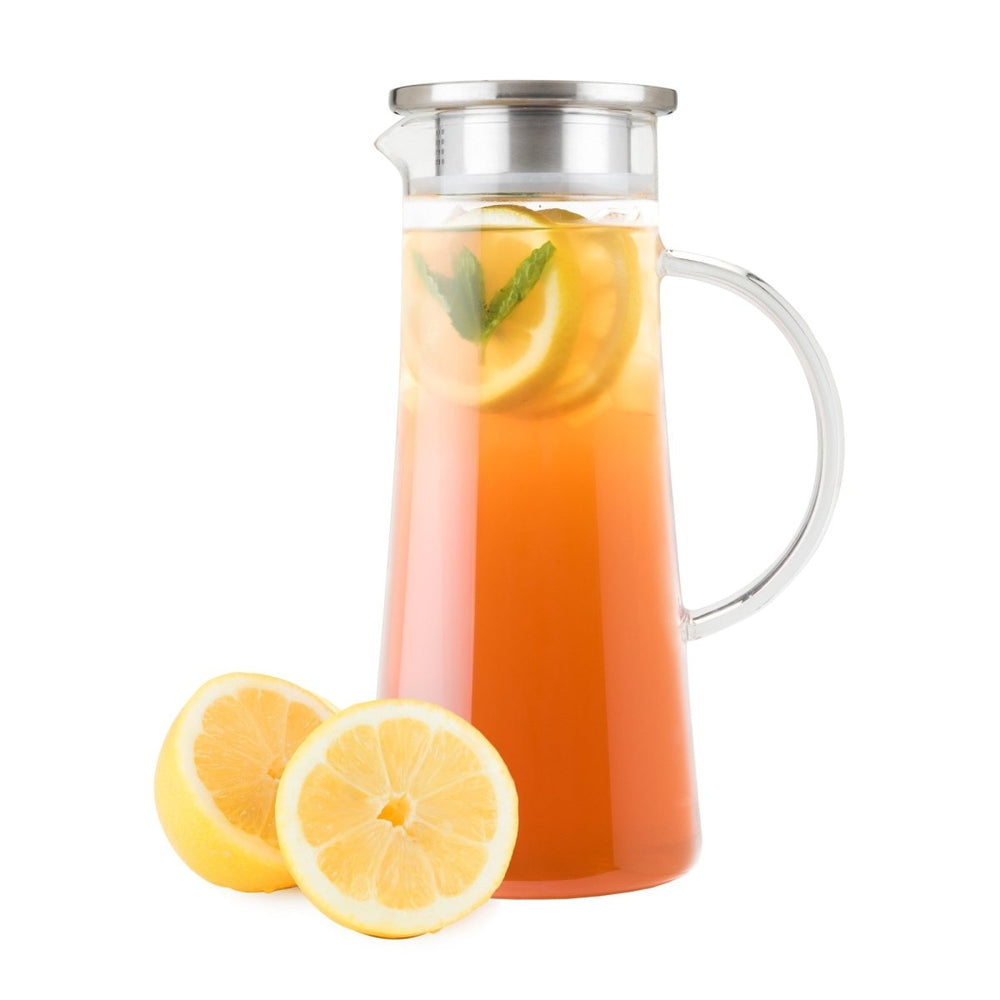 Pinky Up Charlie™ Glass Iced Tea Carafe - lily & onyx