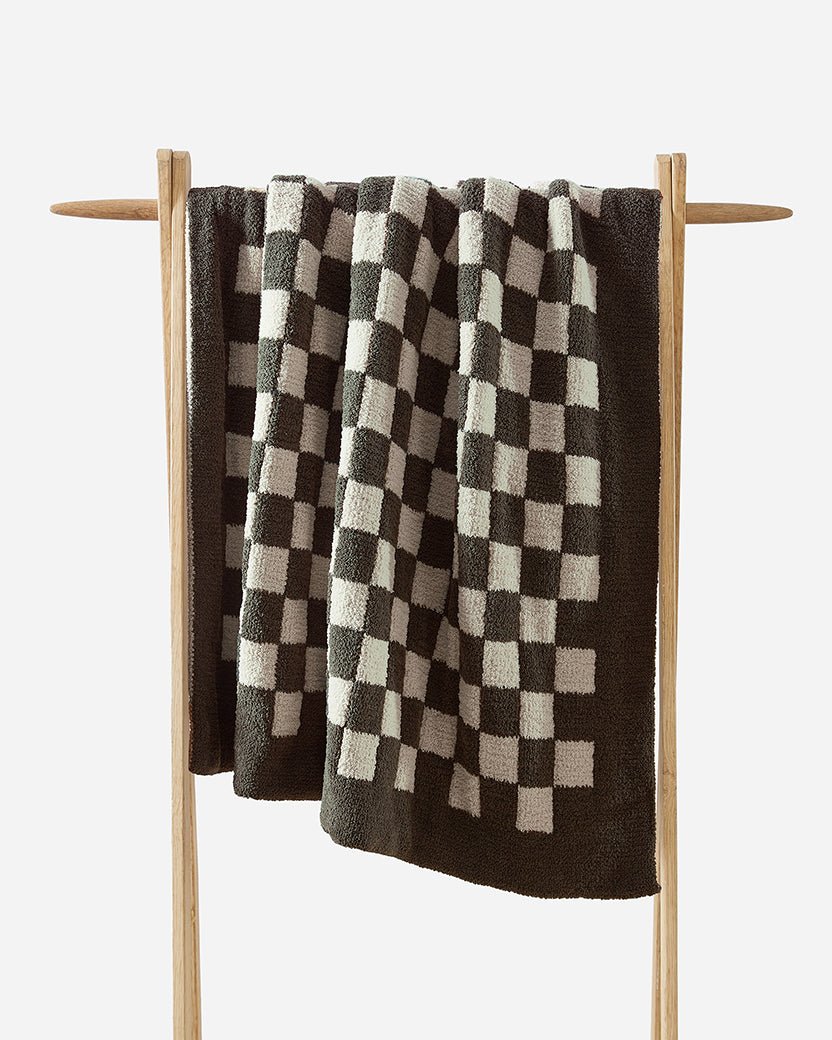 Sunday Citizen Checkerboard Throw - lily & onyx