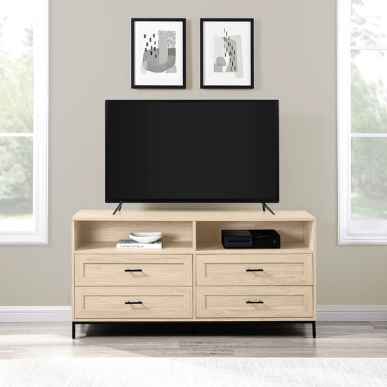 Walker Edison Chevy Modern TV Stand - lily & onyx