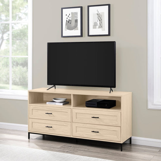 Walker Edison Chevy Modern TV Stand - lily & onyx