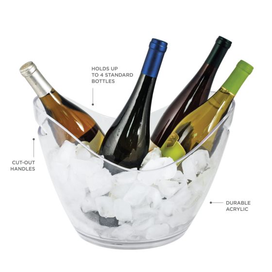 
                      
                        TRUE Chill™ Modern Ice Bucket - lily & onyx
                      
                    