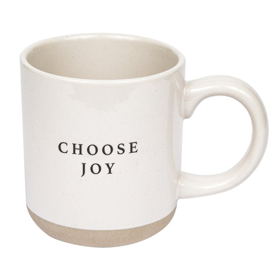 Sweet Water Decor Choose Joy Stoneware Coffee Mug - lily & onyx