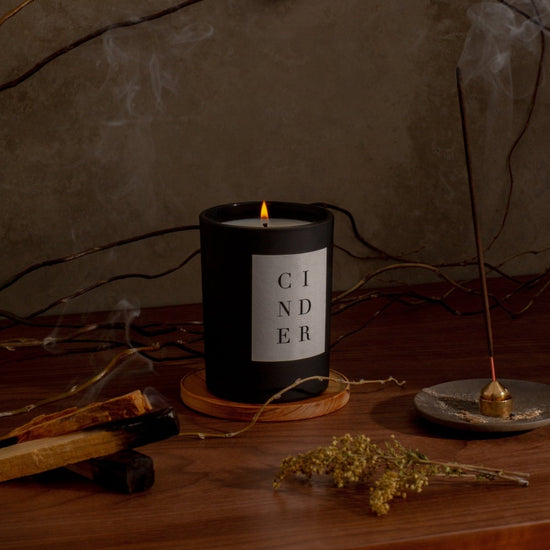Brooklyn Candle Studio Cinder Noir Candle - lily & onyx