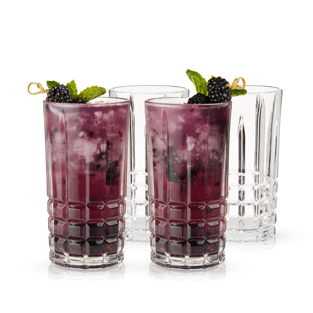 
                      
                        Viski Highland Highball Tumblers, Set of 4 - lily & onyx
                      
                    