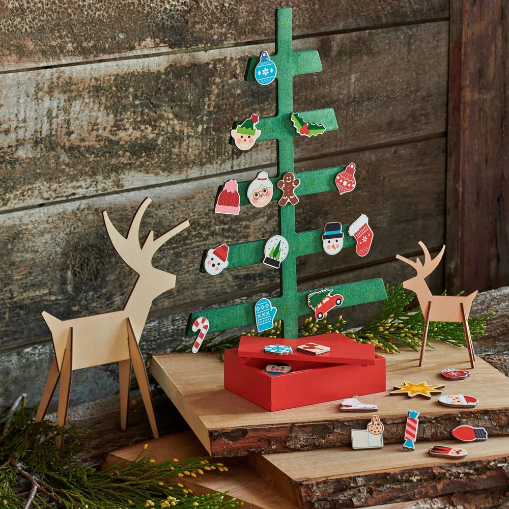 texxture Clara™ Wood Advent Calendar - lily & onyx