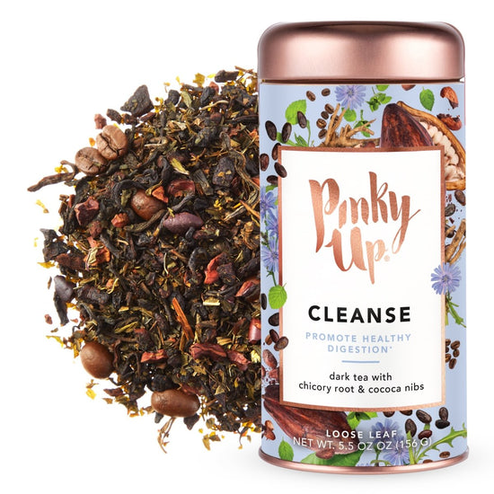 Pinky Up Cleanse Loose Leaf Tea Tins - lily & onyx