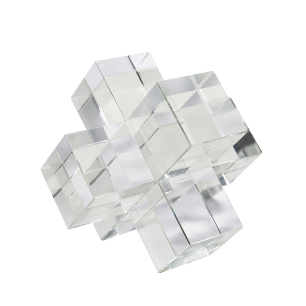 
                      
                        Sagebrook Home Clear Crystal Geometric Object - lily & onyx
                      
                    