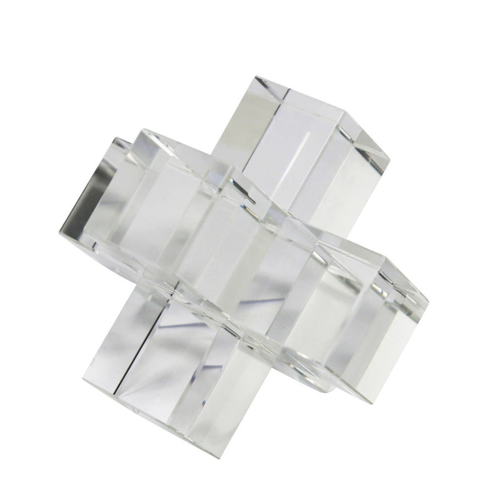 
                      
                        Sagebrook Home Clear Crystal Geometric Object - lily & onyx
                      
                    