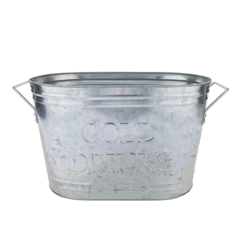 
                      
                        Twine Living Cold Drinks Galvanized Metal Tub - lily & onyx
                      
                    