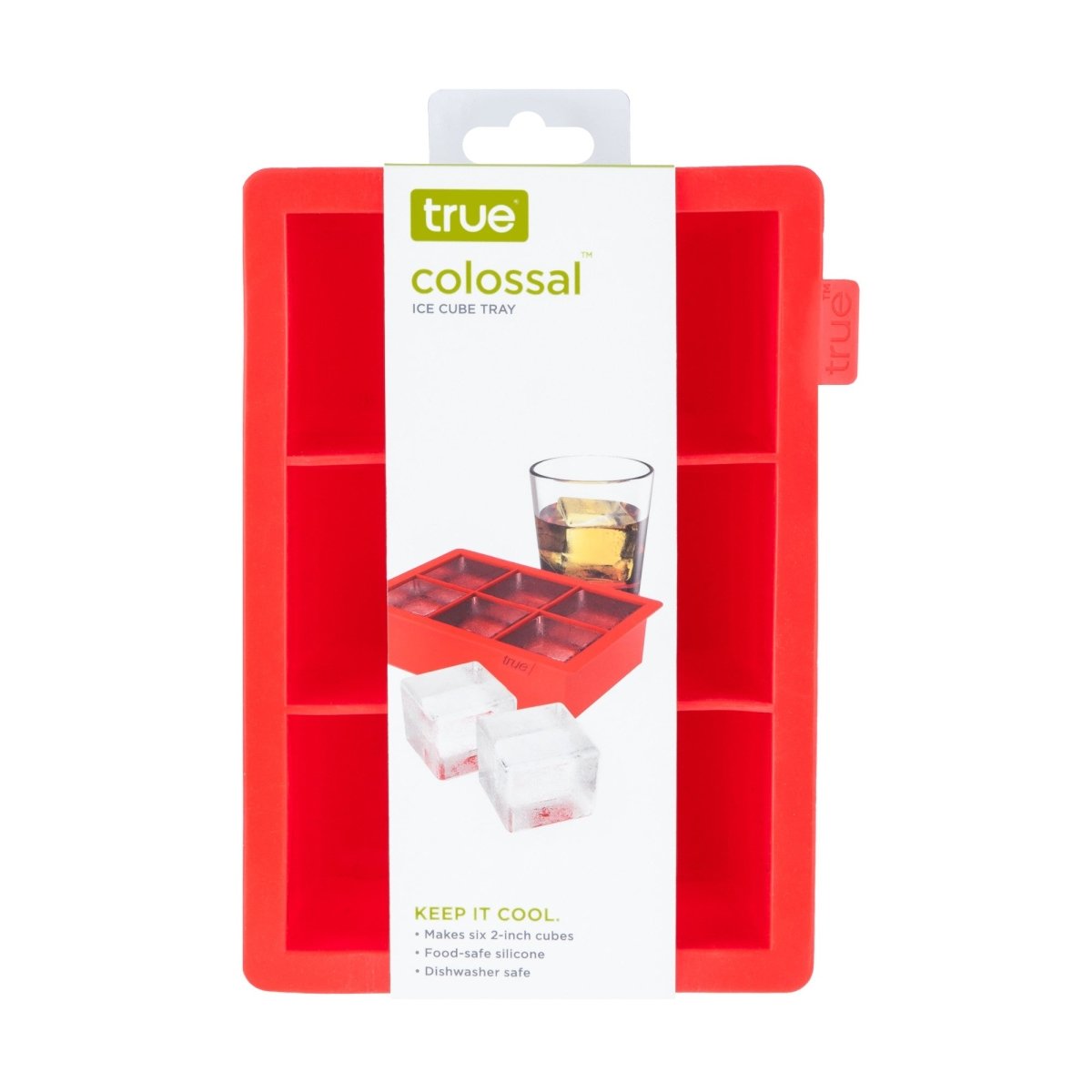 TRUE Colossal™ Red Ice Cube Tray - lily & onyx