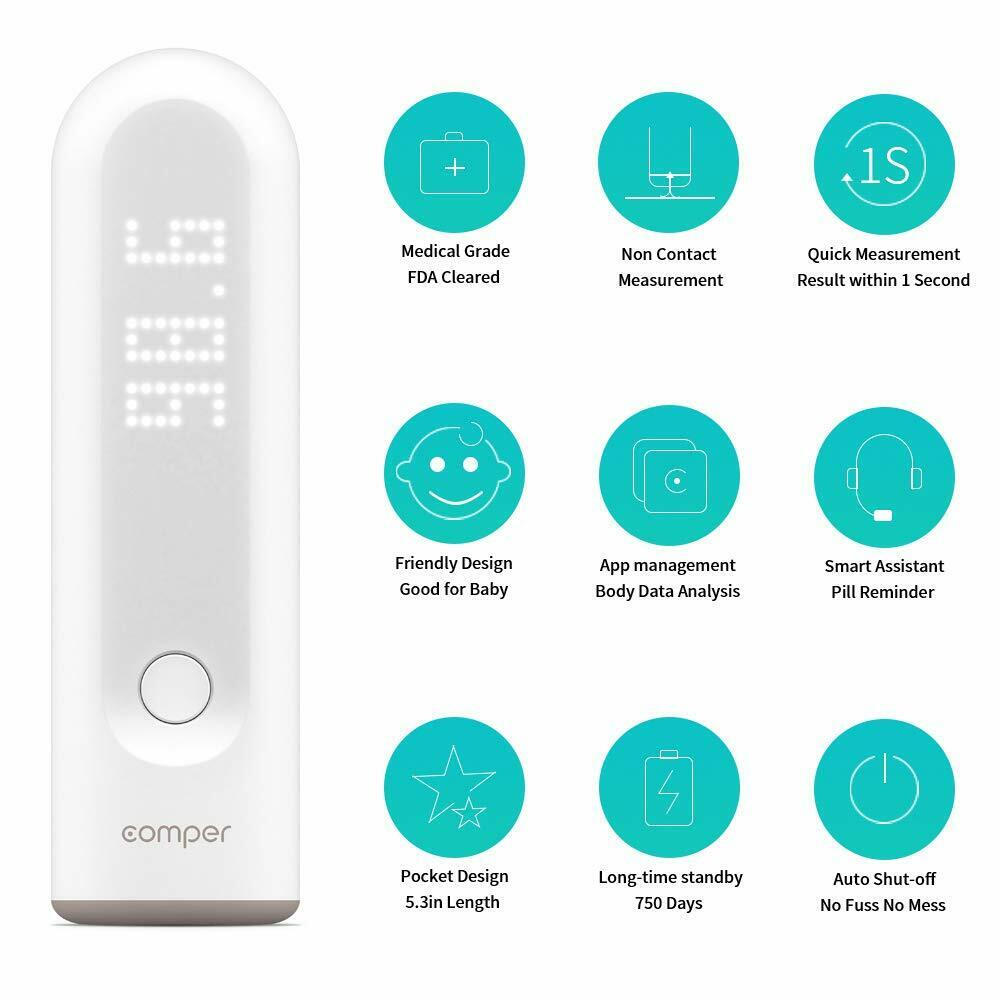 
                      
                        Comper Comper Smart Infrared No Touch Thermometer - lily & onyx
                      
                    