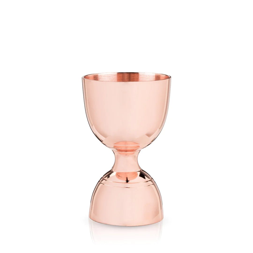 Viski Copper Canterbury Jigger - lily & onyx