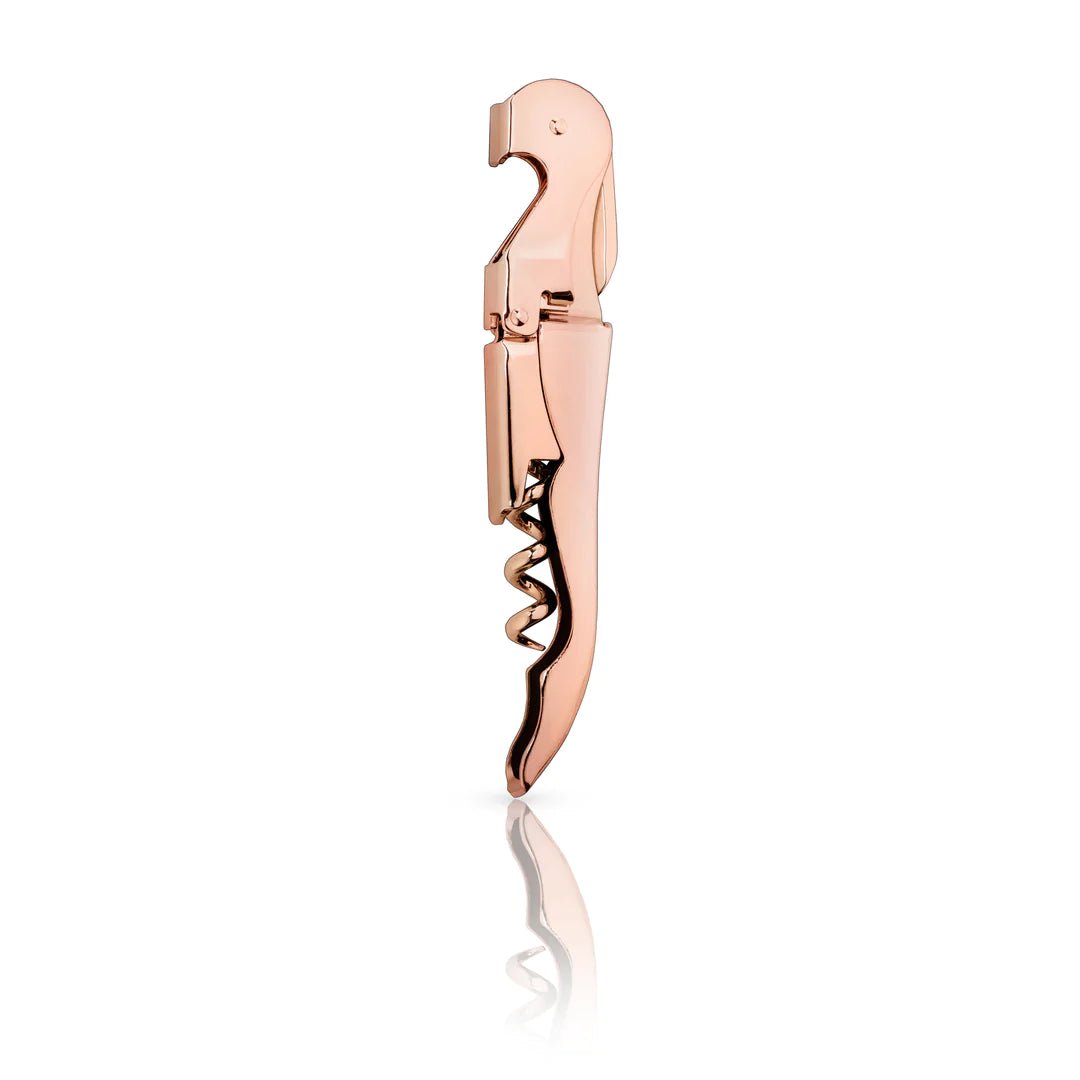 Viski Copper Signature Double Hinged Corkscrew - lily & onyx