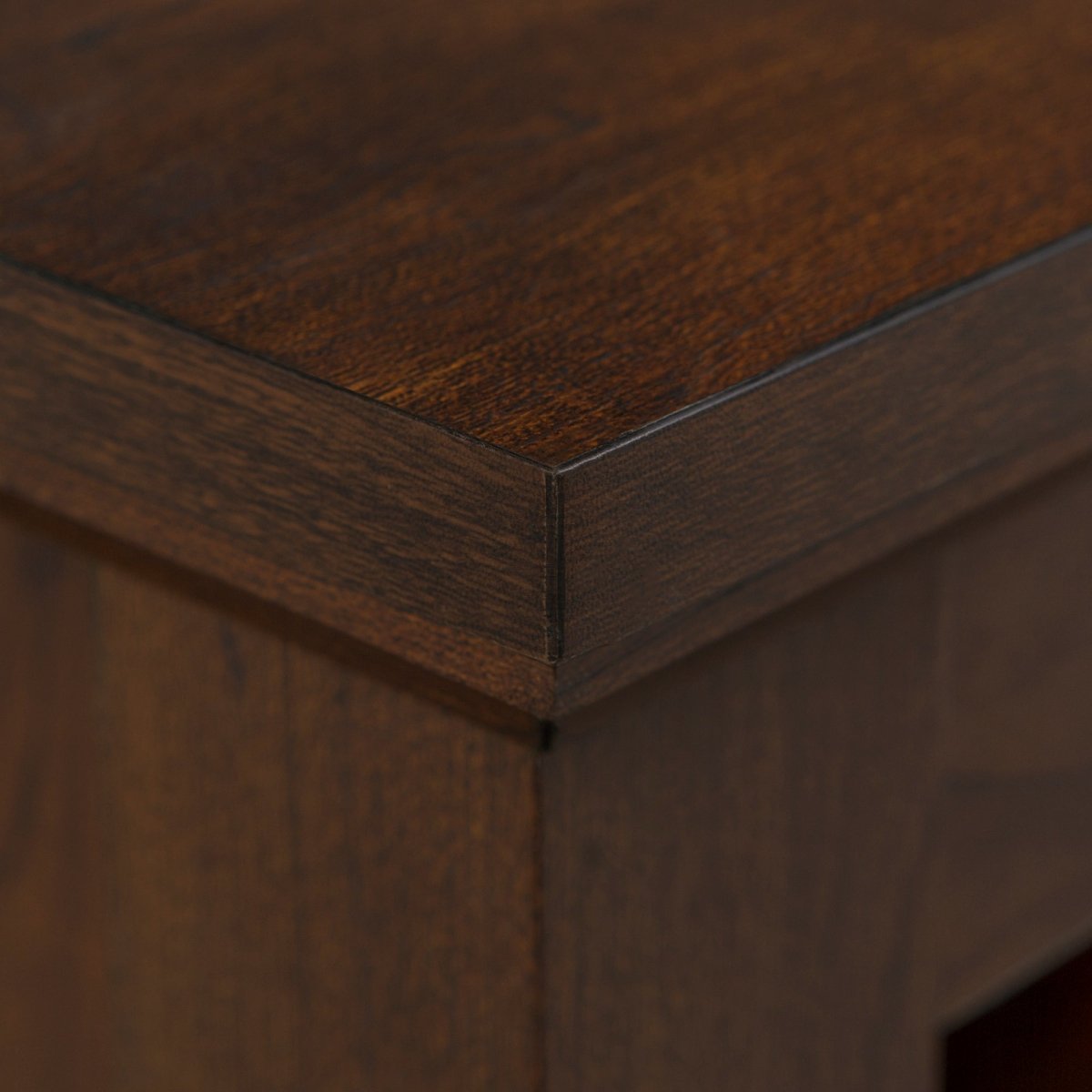 Walker Edison Cortez Wood TV Stand