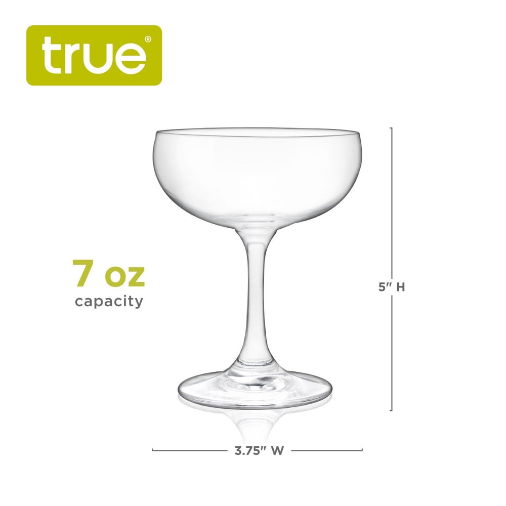 
                      
                        TRUE Coupe Glasses, Set of 4 - lily & onyx
                      
                    