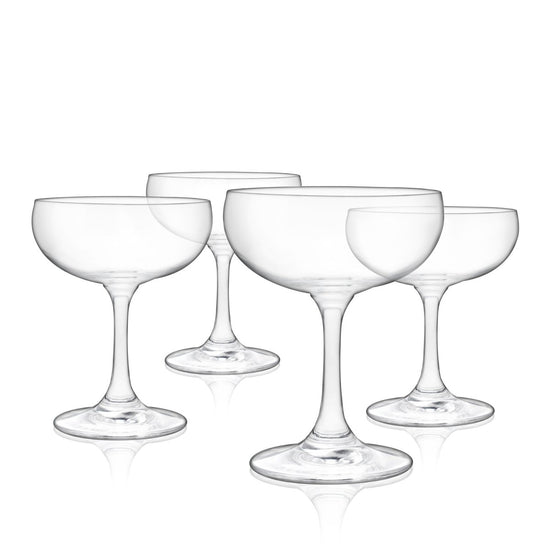 TRUE Coupe Glasses, Set of 4 - lily & onyx