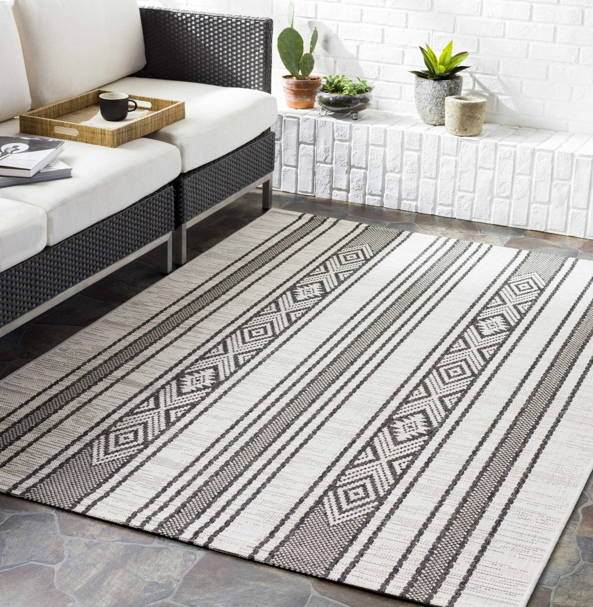 Frankville Outdoor Patio Rug