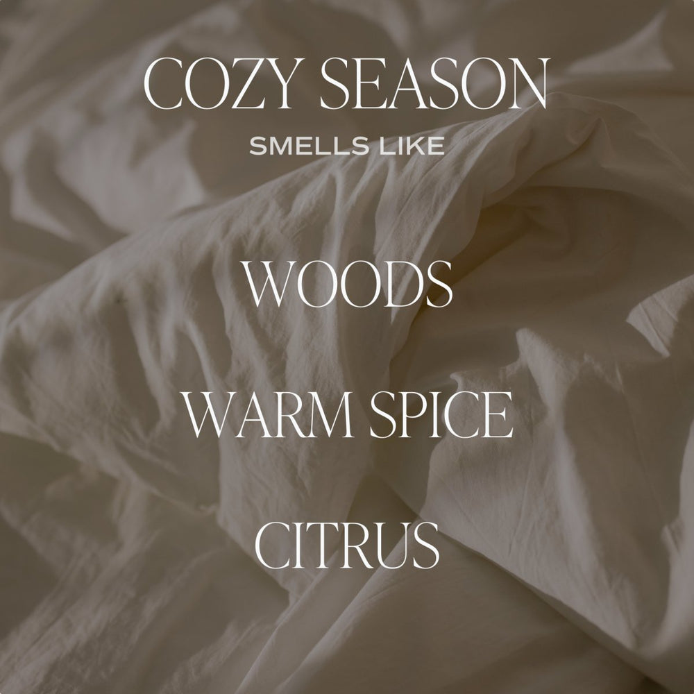 
                      
                        Sweet Water Decor Cozy Season Soy Candle - Clear Jar - 9 oz - lily & onyx
                      
                    