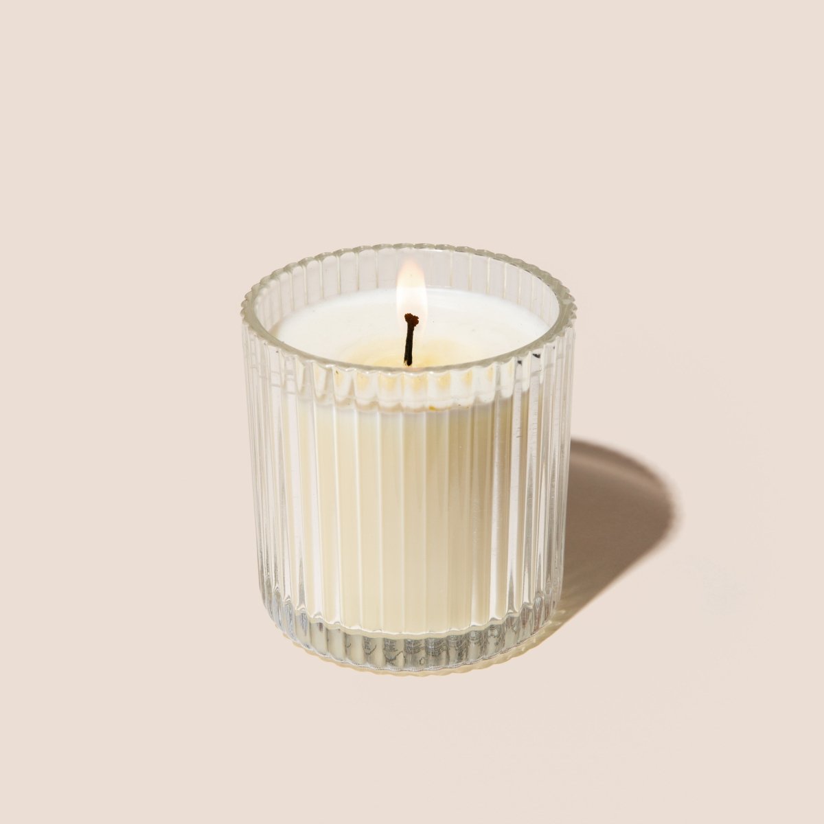 Sweet Water Decor Cozy Season Soy Candle - Ribbed Glass Jar - 11 oz - lily & onyx