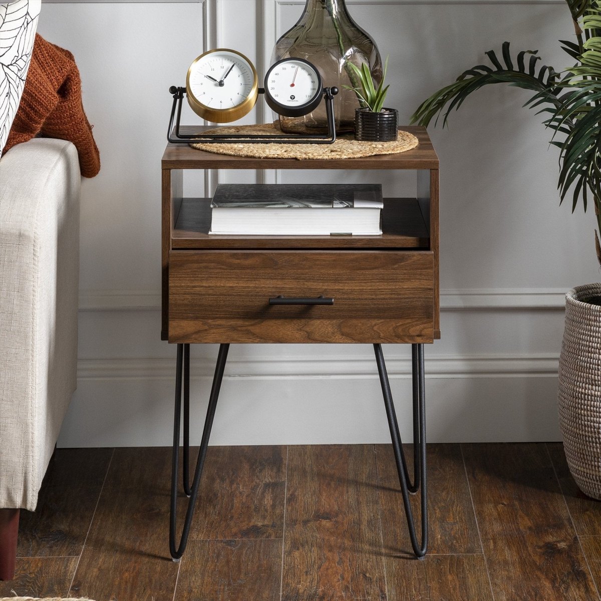 Walker Edison Croft Nightstand / Side Table - lily & onyx