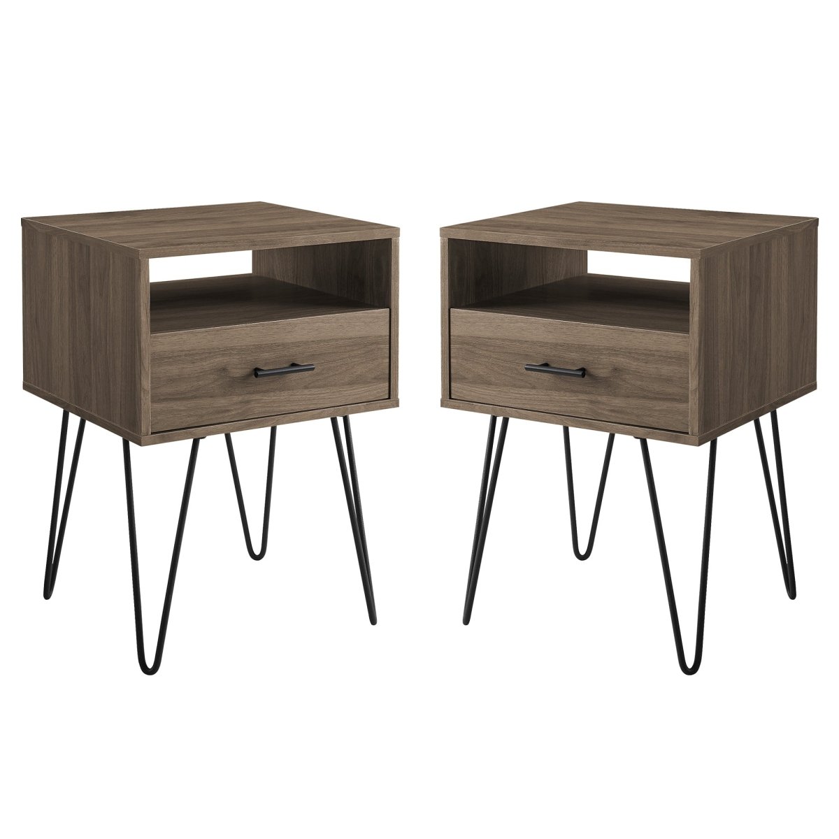 Walker Edison Croft Nightstand / Side Table, Set of 2 - lily & onyx