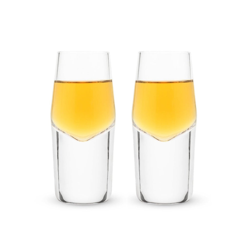 Viski Crystal Heavyweight Shot Glasses - lily & onyx