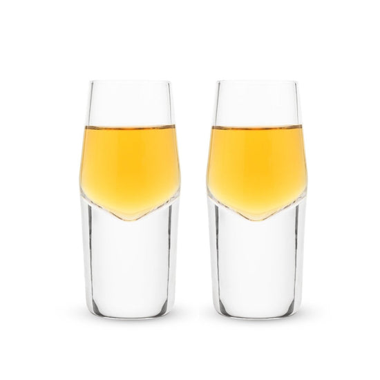 Load image into Gallery viewer, Viski Crystal Heavyweight Shot Glasses - lily &amp;amp; onyx
