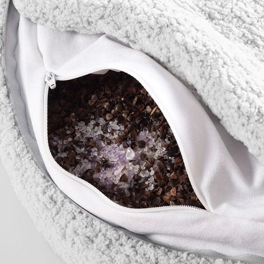 
                      
                        Sunday Citizen Crystal Meditation Pillow - lily & onyx
                      
                    