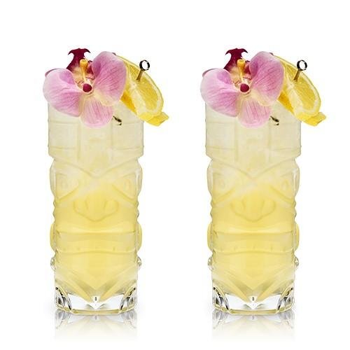 Viski Crystal Tiki Glasses - lily & onyx