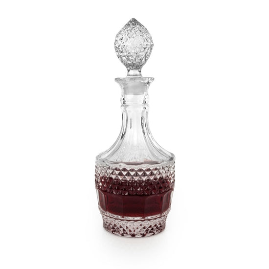 Load image into Gallery viewer, Twine Crystal Vintage Decanter - lily &amp;amp; onyx
