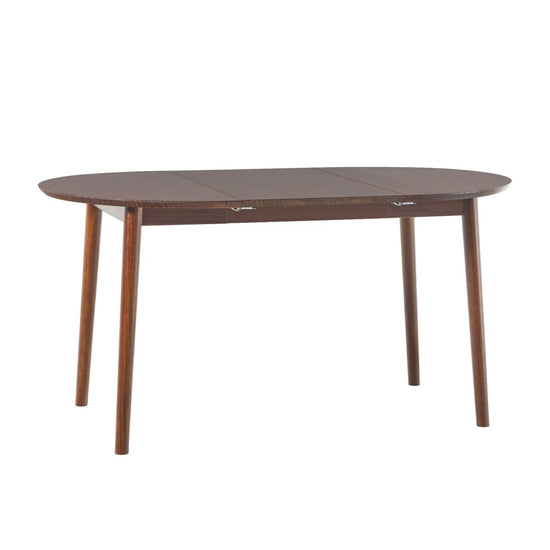 Walker Edison Damsel Mid-Century Extension Dining Table - lily & onyx