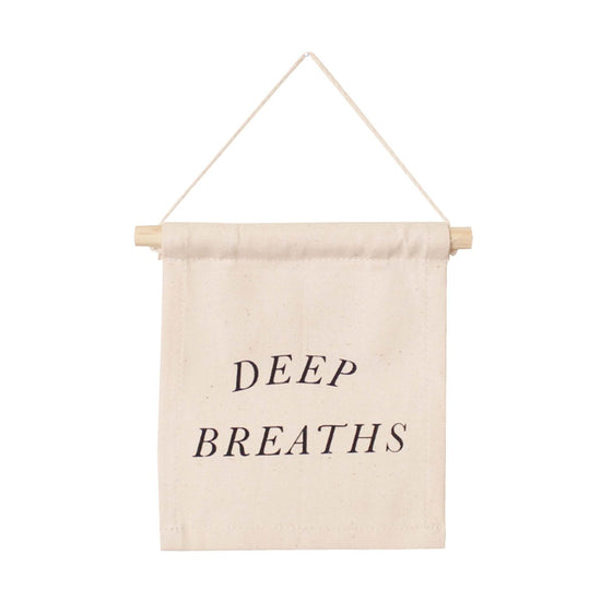 Imani Collective Deep Breaths Hang Sign - lily & onyx