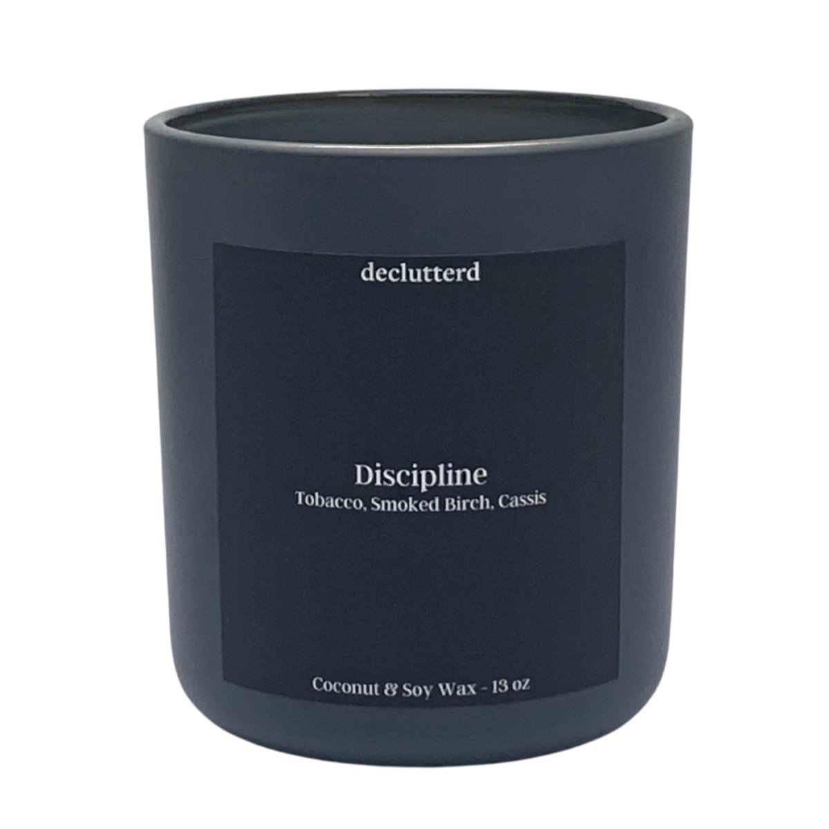 declutterd Discipline Wood Wick Candle - lily & onyx