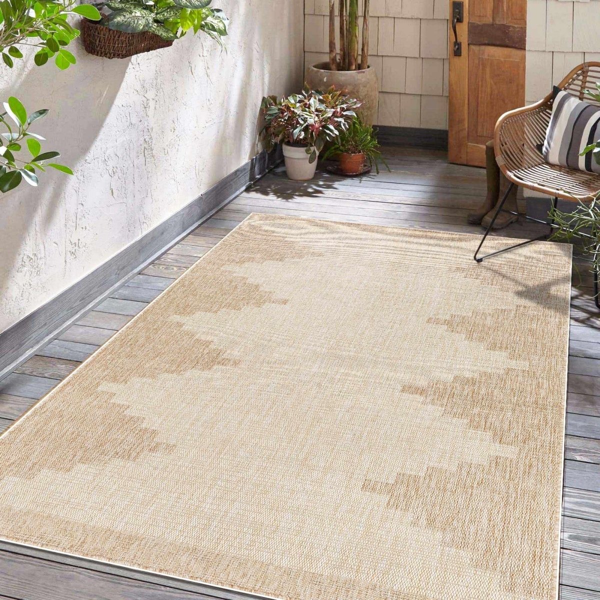 Hauteloom Djugun Beige Area Rug - lily & onyx