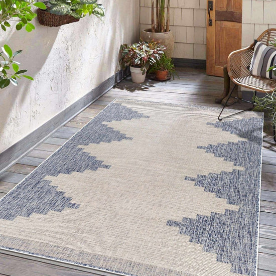 Hauteloom Djugun Blue Area Rug - lily & onyx