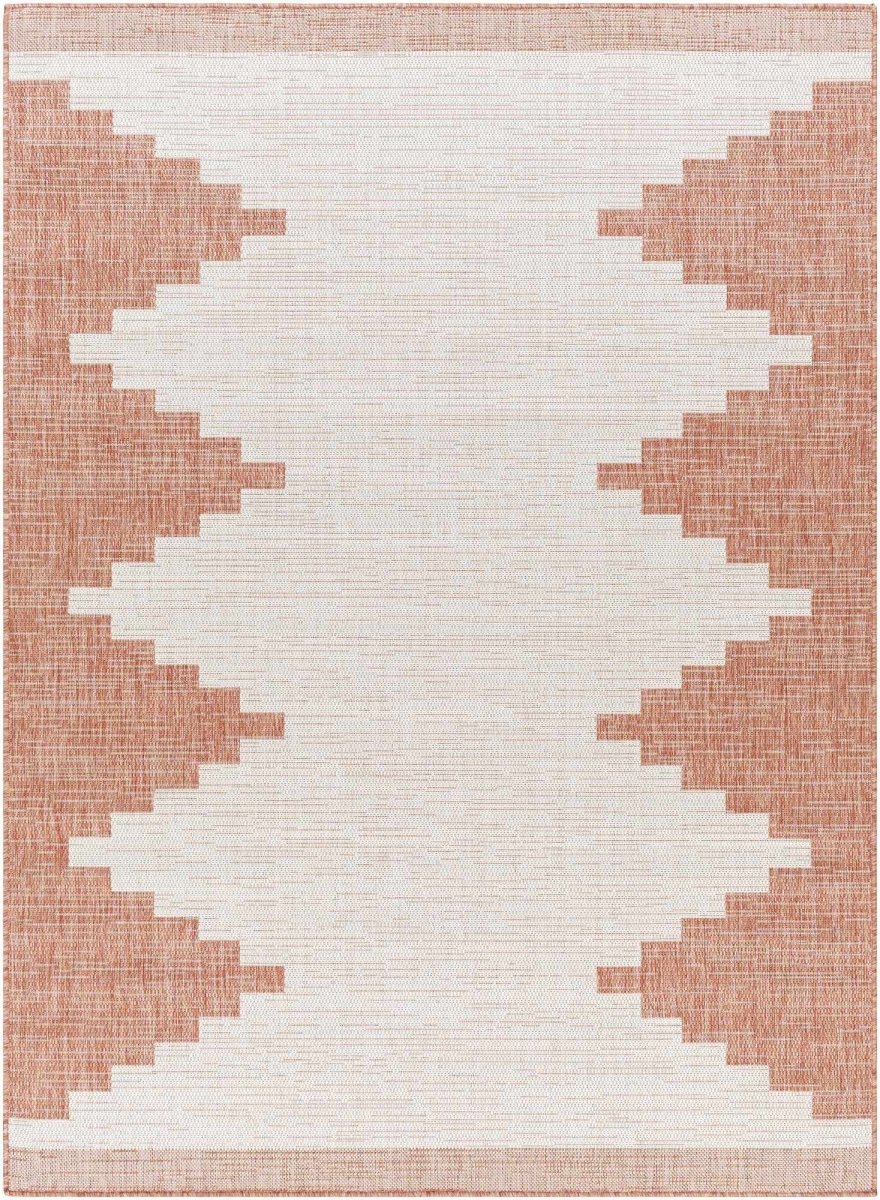 Hauteloom Djugun Terracota Outdoor Rug - lily & onyx