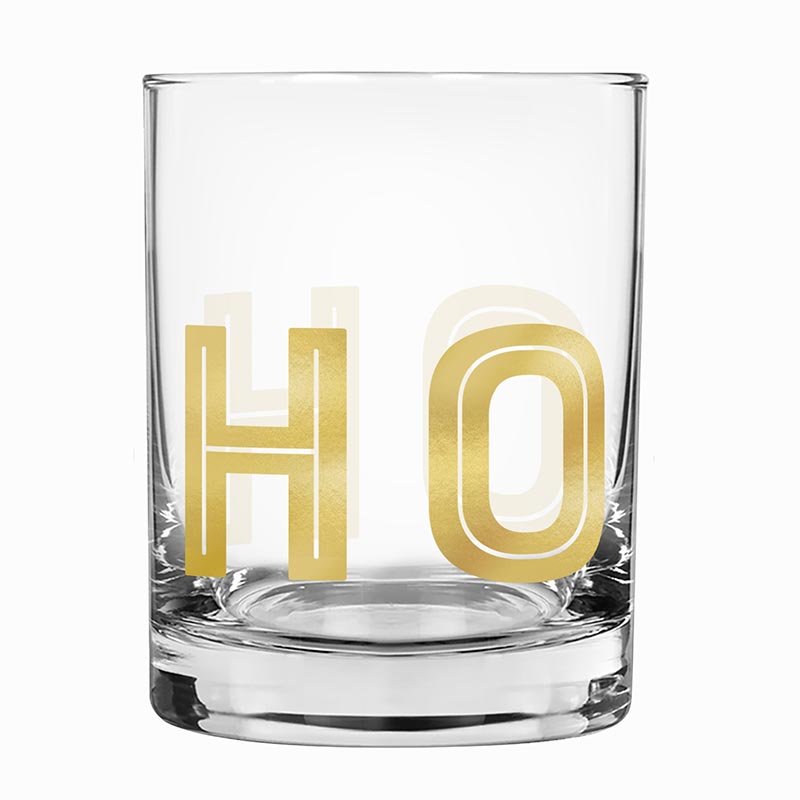 Santa Barbara Design Studio DOF 'HOHOHO' Rocks Glass, Set of 4 - lily & onyx