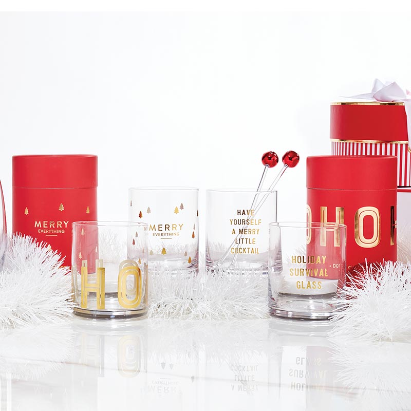 
                      
                        Santa Barbara Design Studio DOF 'HOHOHO' Rocks Glass, Set of 4 - lily & onyx
                      
                    