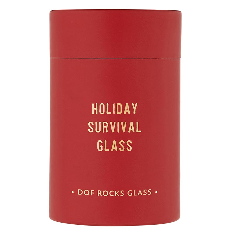 Santa Barbara Design Studio DOF 'Holiday Survival Glass' Rocks Glass, Set of 4 - lily & onyx